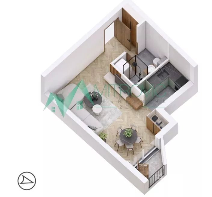 Jednosoban stan | 4zida