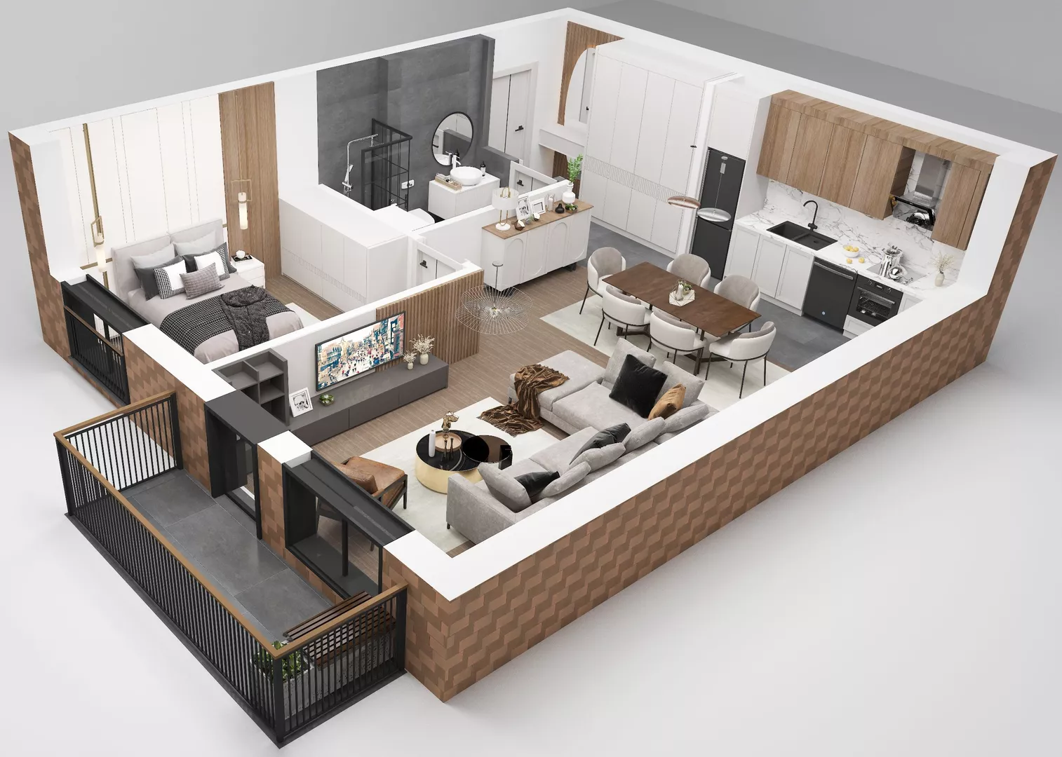 Jednoiposoban stan | 4zida