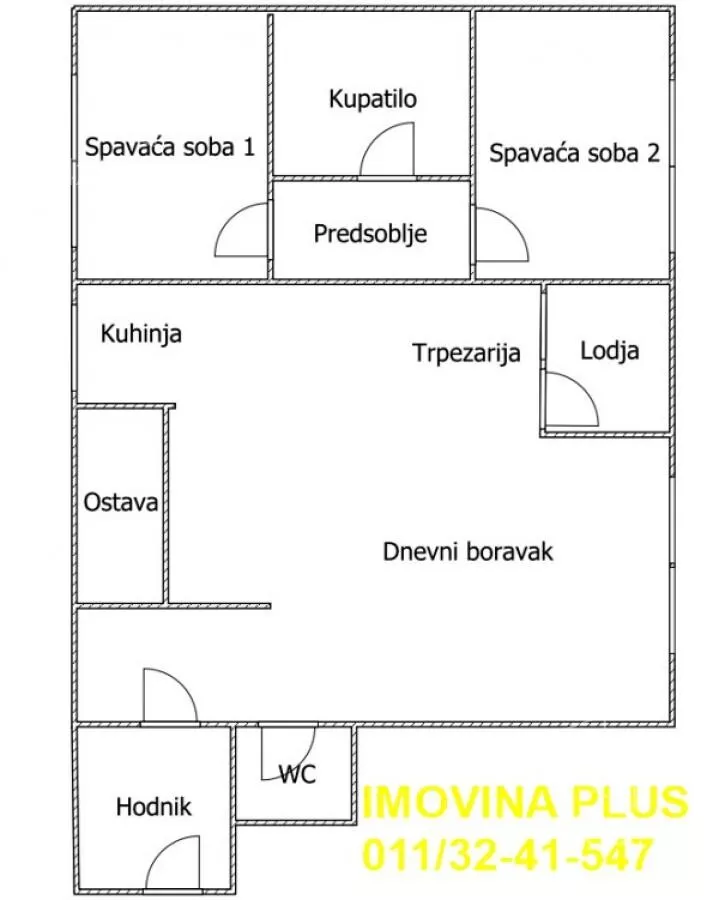 Trosoban stan | 4zida