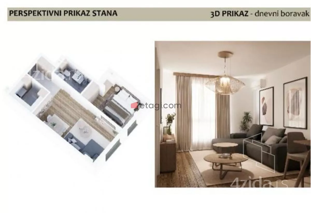 Dvosoban stan | 4zida