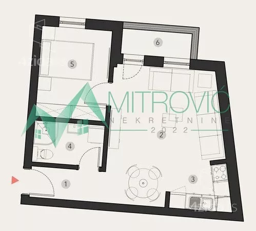 Jednoiposoban stan | 4zida