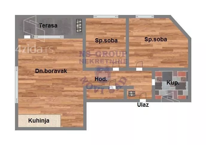 Dvoiposoban stan | 4zida