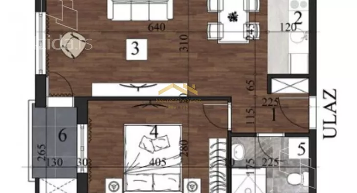 Dvosoban stan | 4zida