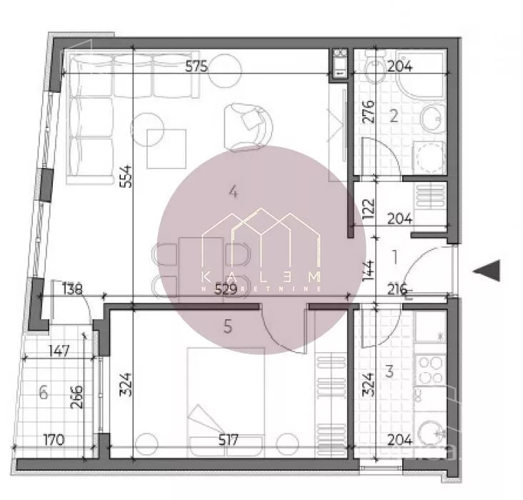 Dvosoban stan | 4zida
