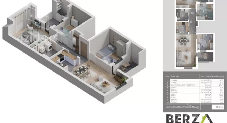 Četvorosoban stan | 4zida