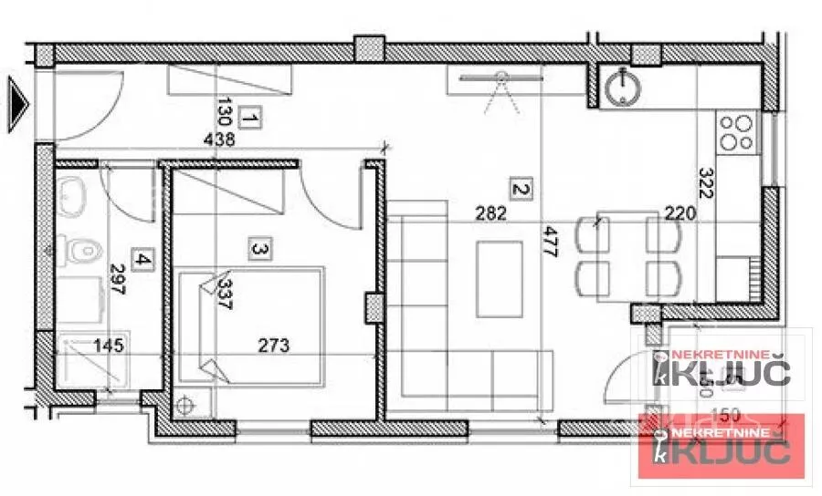 Dvosoban stan | 4zida
