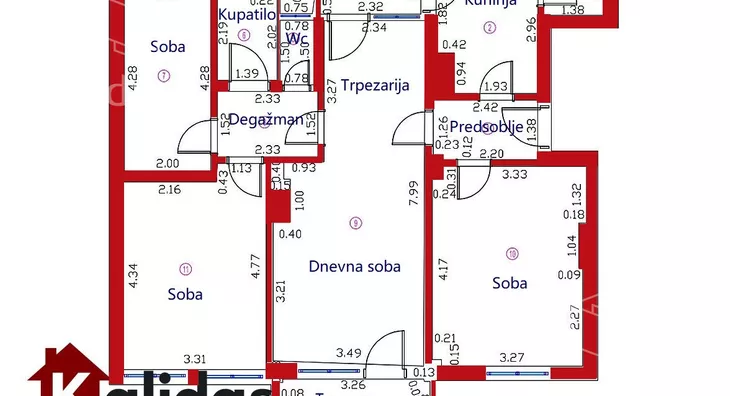 Troiposoban stan | 4zida