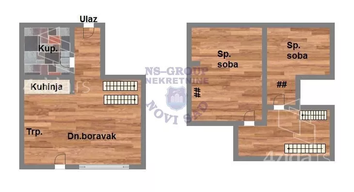 Dvoiposoban stan | 4zida