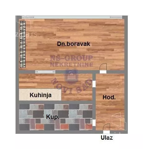 Jednosoban stan | 4zida