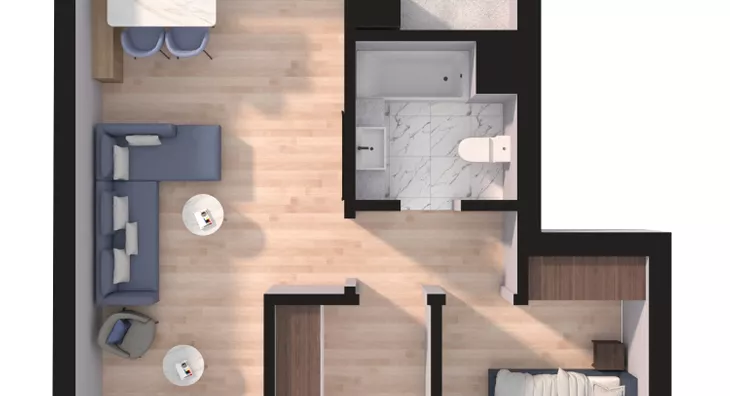 Trosoban stan | 4zida