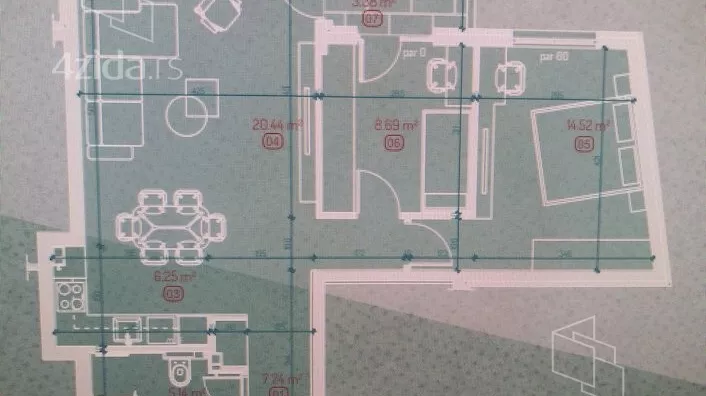 Trosoban stan | 4zida