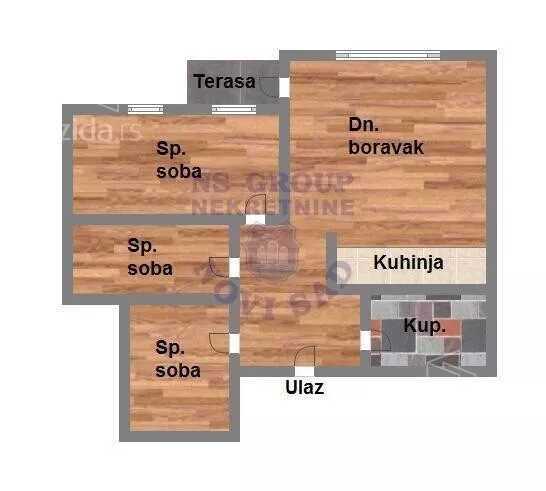 Troiposoban stan | 4zida