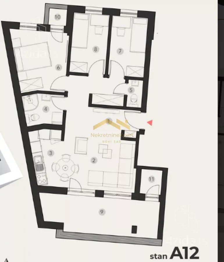 Četvorosoban stan | 4zida