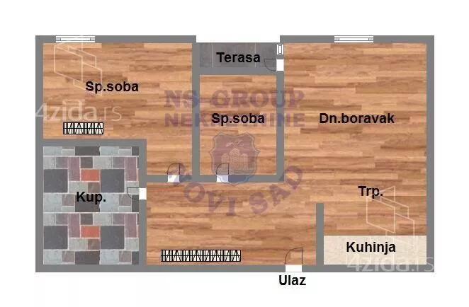 Dvoiposoban stan | 4zida