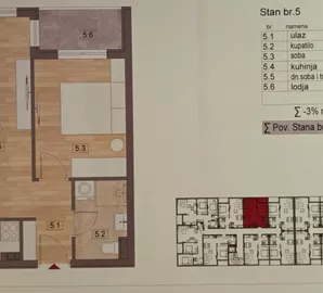 Surčin (mesto), Surčin opština, Beograd, 1.5 stan | 4zida.rs