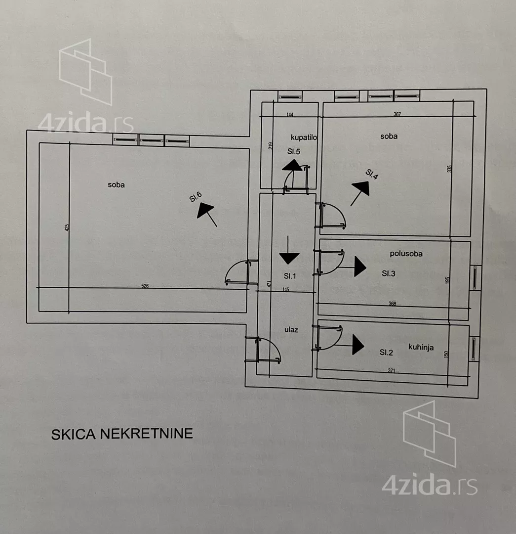 Trosoban stan | 4zida