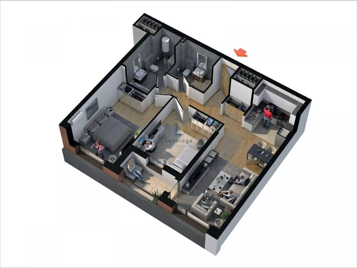 Trosoban stan | 4zida