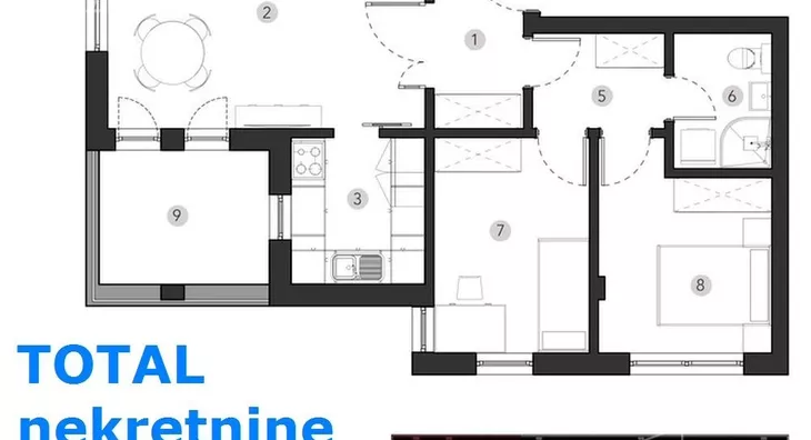 Trosoban stan | 4zida