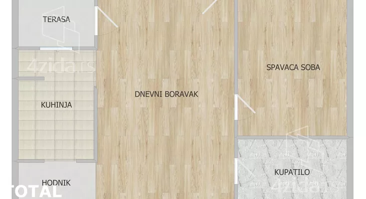 Dvosoban stan | 4zida