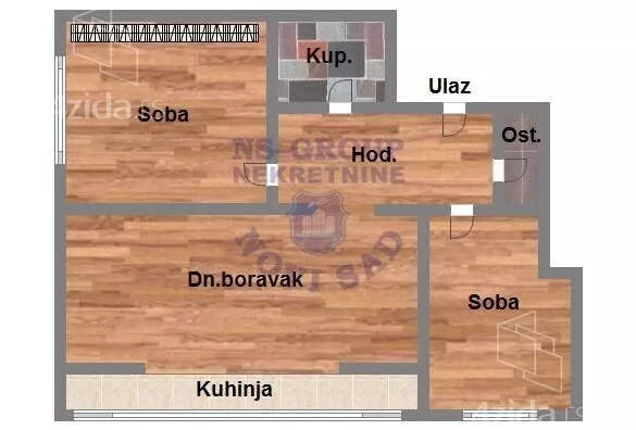 Dvoiposoban stan | 4zida