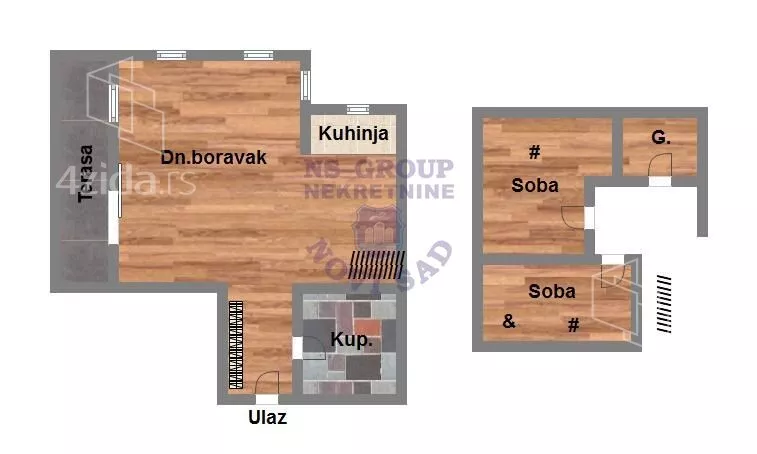 Trosoban stan | 4zida