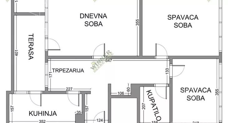 Trosoban stan | 4zida