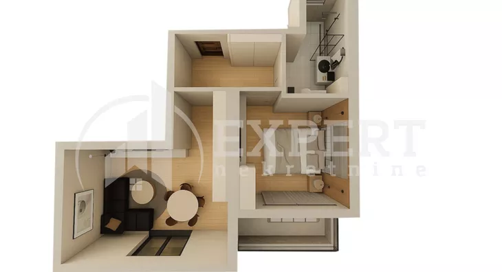 Jednoiposoban stan | 4zida