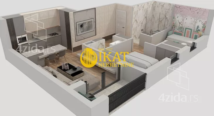 Trosoban stan | 4zida