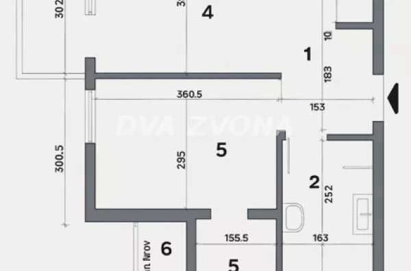 Jednoiposoban stan | 4zida
