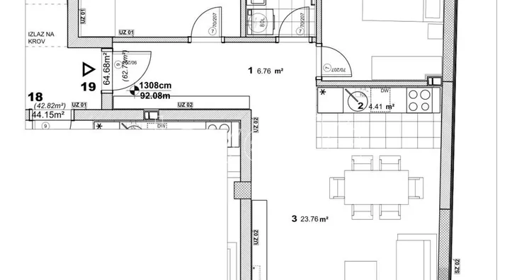 Trosoban stan | 4zida