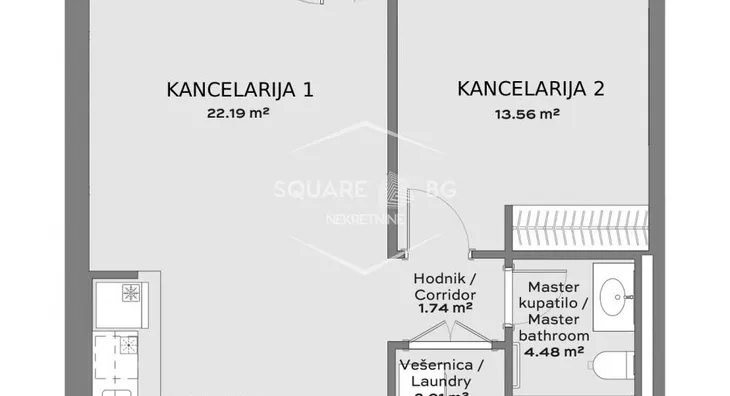 Dvosoban stan | 4zida