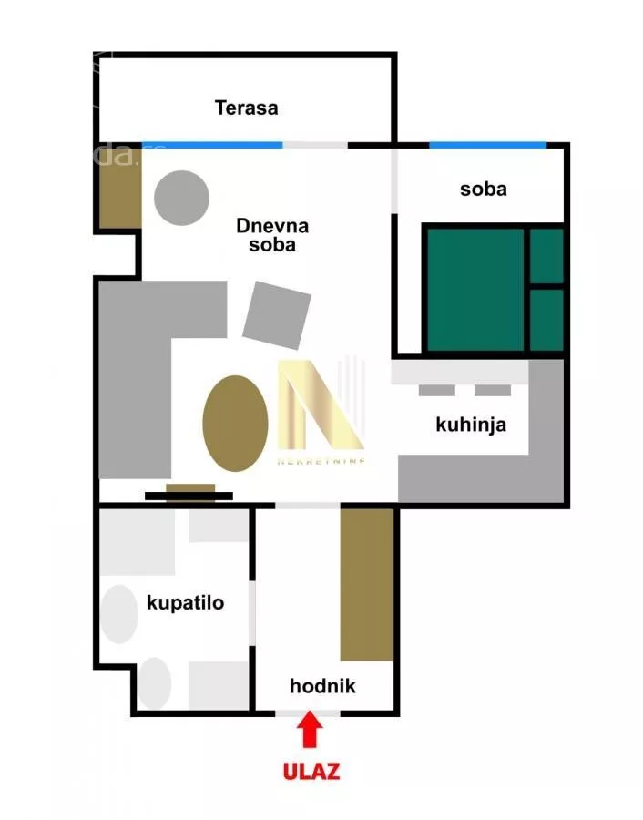 Dvosoban stan | 4zida