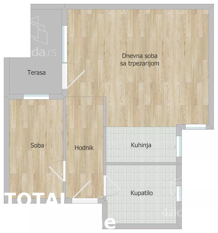 Dvosoban stan | 4zida