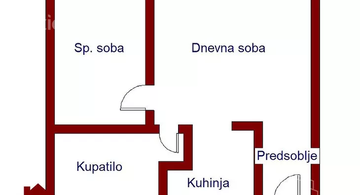 Jednoiposoban stan | 4zida