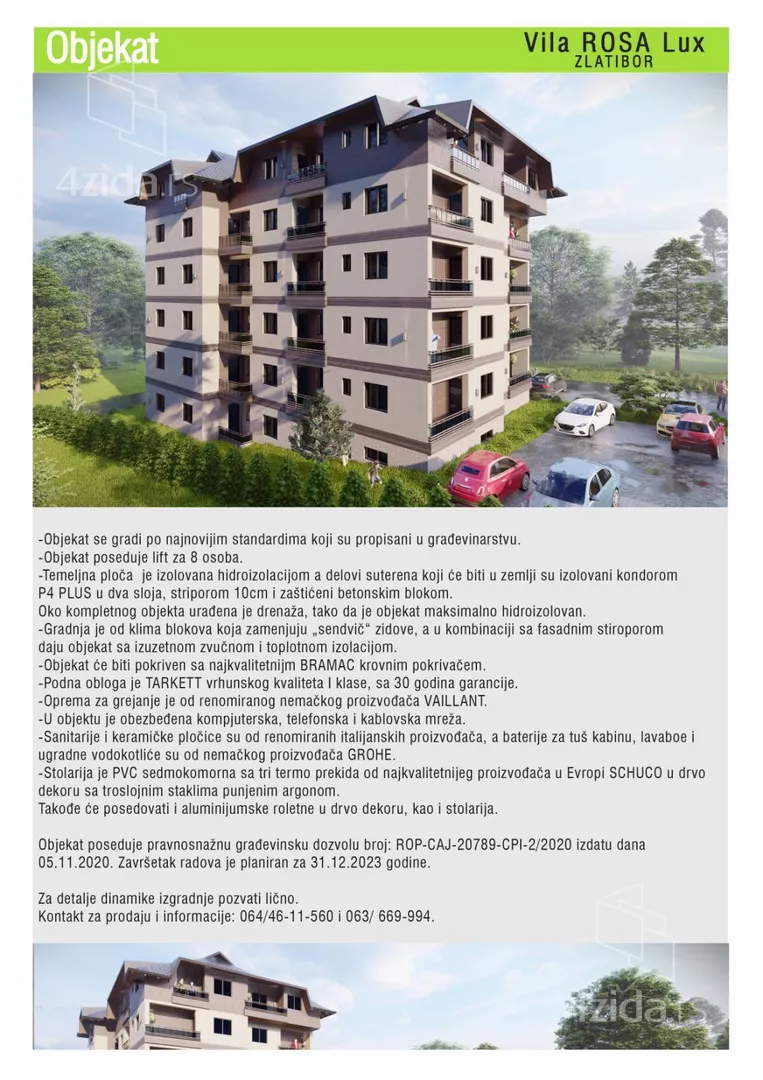 Jednosoban stan | 4zida