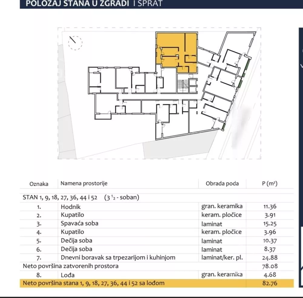 Troiposoban stan | 4zida
