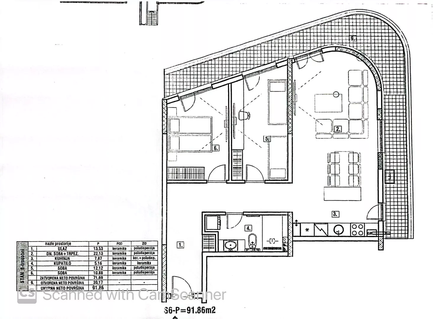 Trosoban stan | 4zida