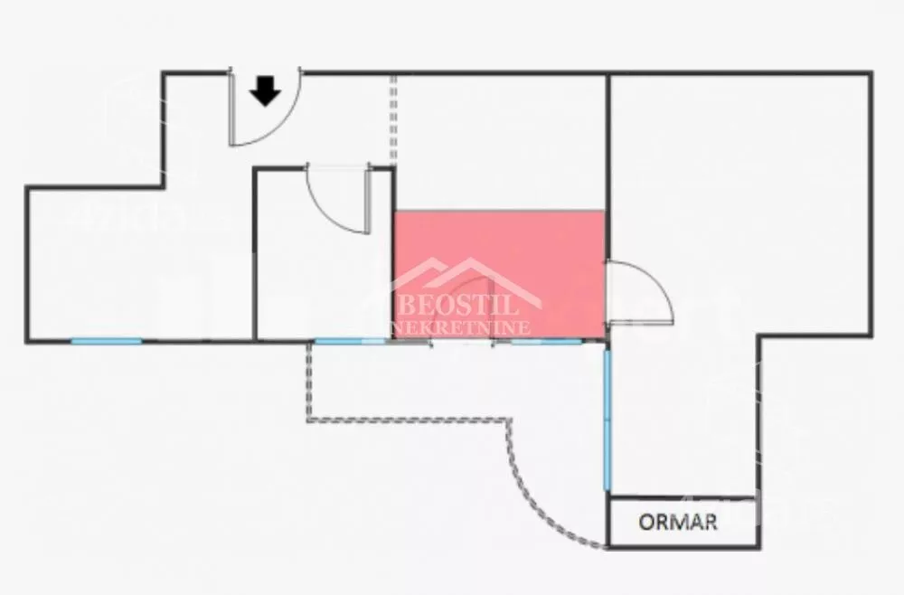 Jednoiposoban stan | 4zida