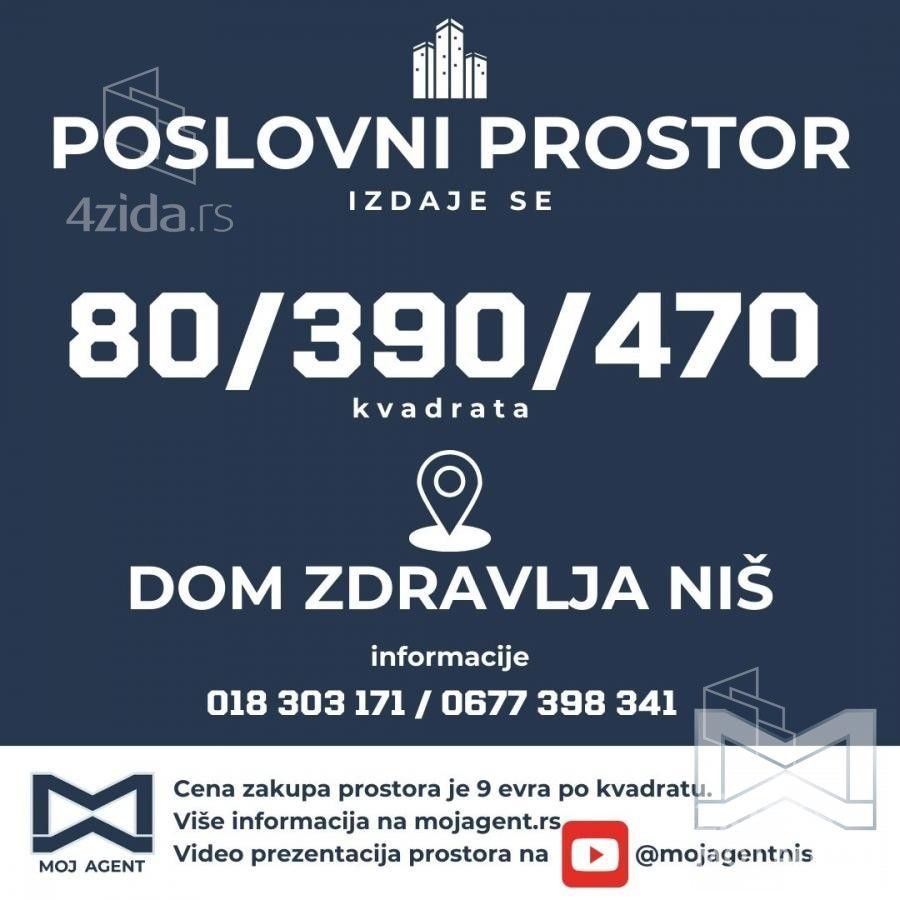 Сдаются в аренду офисные помещения, Dom Zdravlja, €9, 470m² — фото