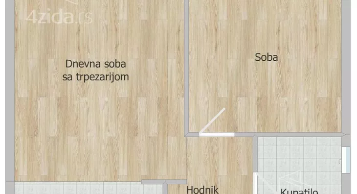 Dvosoban stan | 4zida