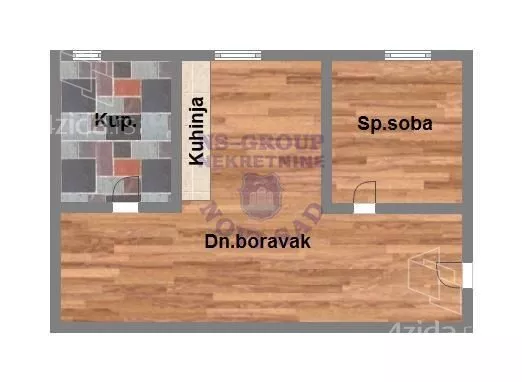 Jednoiposoban stan | 4zida
