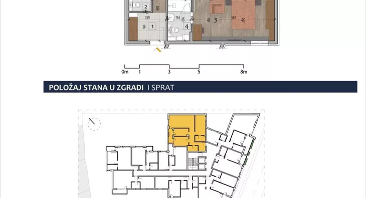 Jednoiposoban stan | 4zida