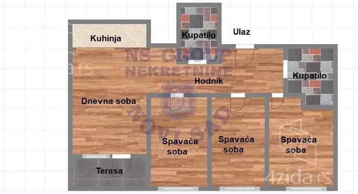 Četvorosoban stan | 4zida