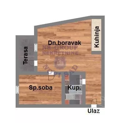 Jednoiposoban stan | 4zida