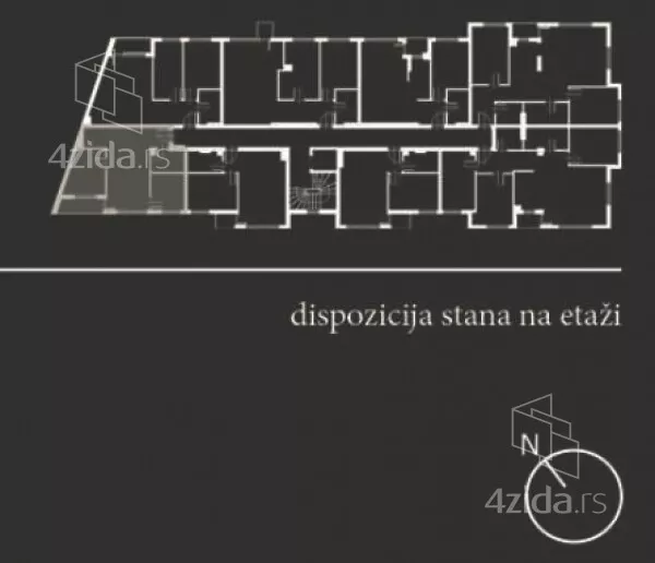 Trosoban stan | 4zida