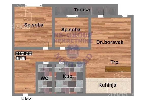 Dvoiposoban stan | 4zida