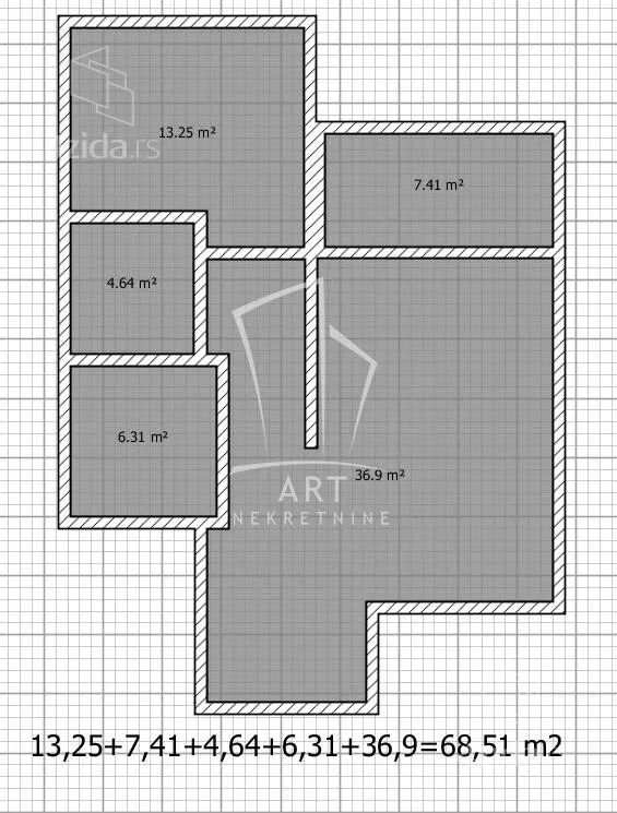 Trosoban stan | 4zida