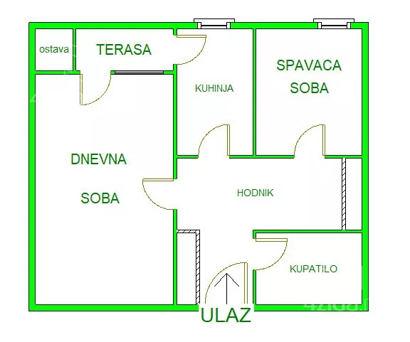 Dvosoban stan | 4zida