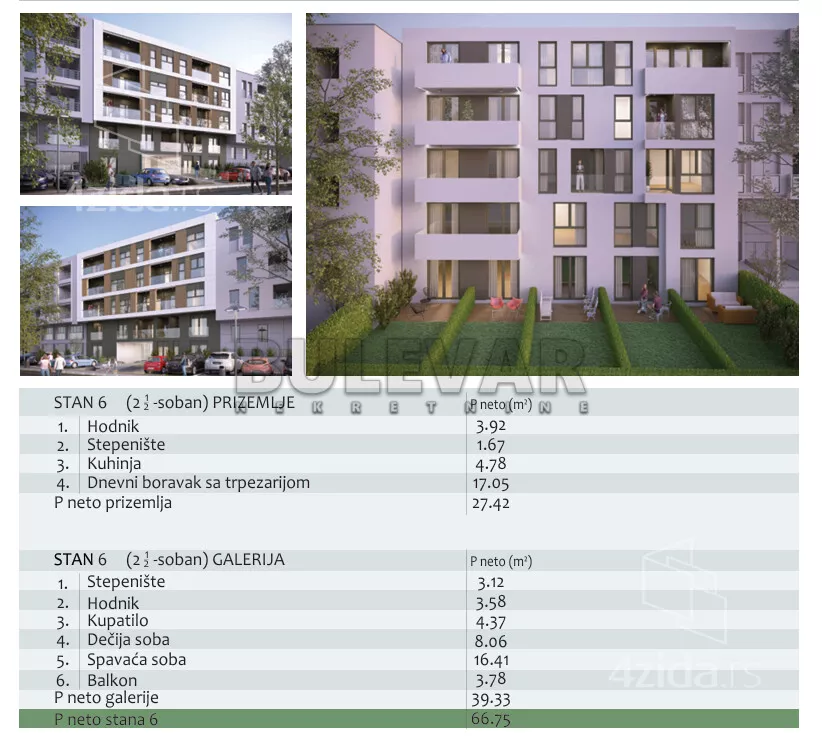 Trosoban stan | 4zida