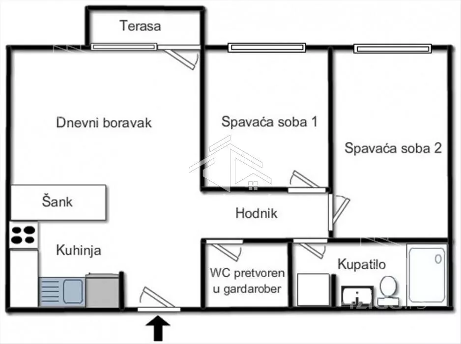 Dvoiposoban stan | 4zida